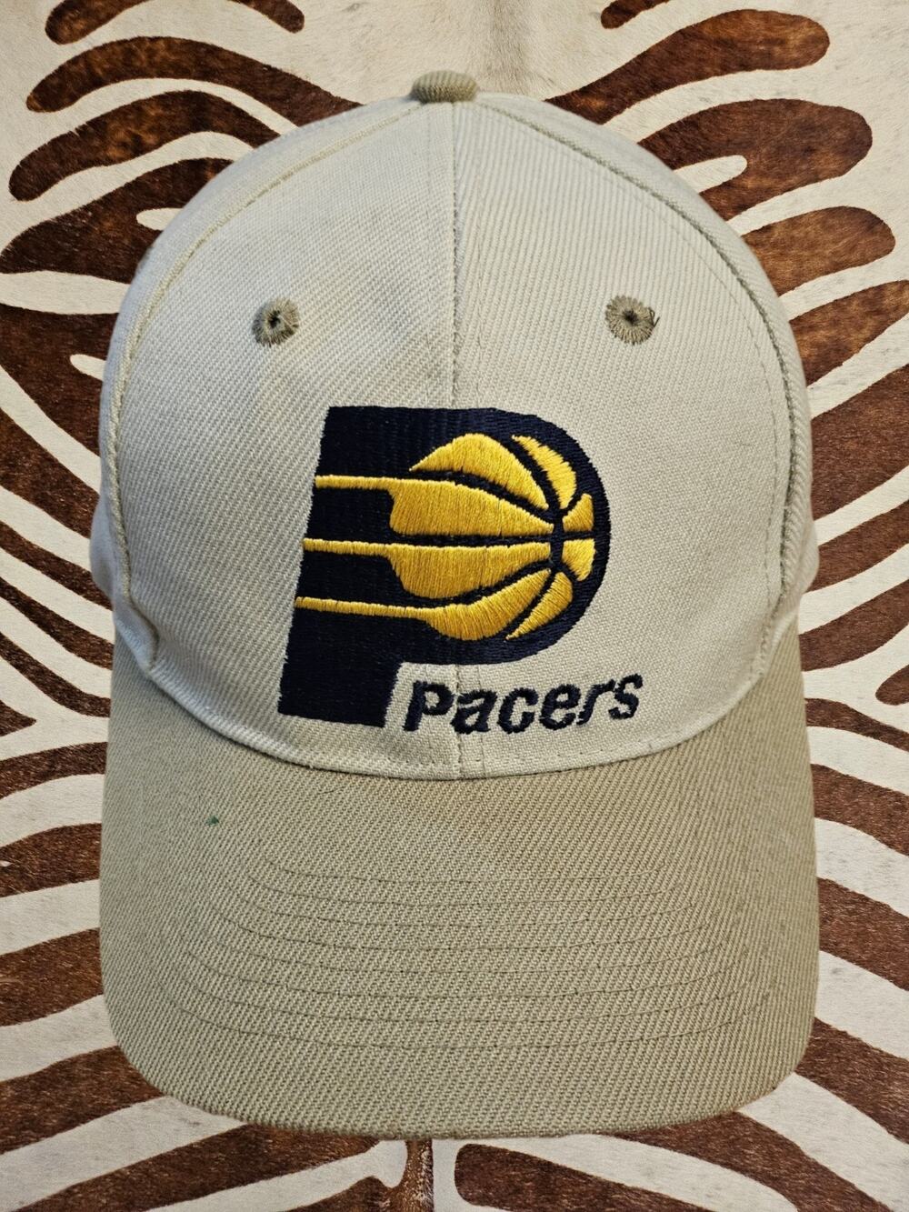 Vintage NBA T.E.I. Indiana Pacers Hat Cap Basketball Snapback One Size
